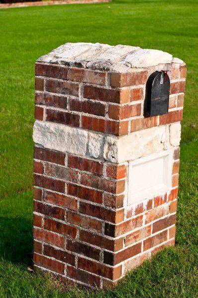 Brick Mailbox Installation in Statesville